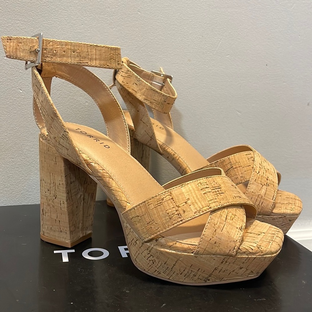 Torrid CrossCross Platform Block Heels